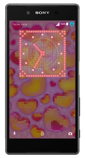 Pixel Love Theme for Xperia™ Screen 2