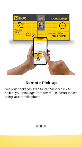 MBOX Smart Lockers Screen 2