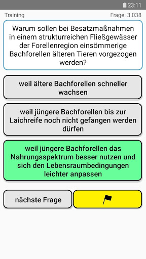 Android application Fischereiprüfung Angelschein screenshort