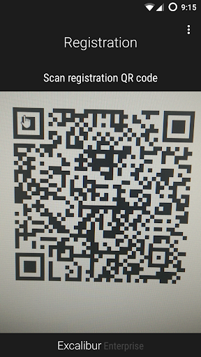 Android application Excalibur screenshort