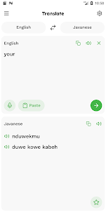 Javanese English Translator