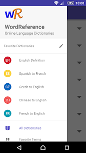 WordReference.com dictionaries 5