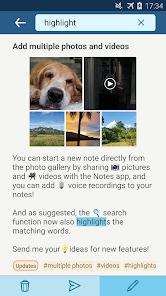 Imágen 4 Notas con fotos - sencillo blo android