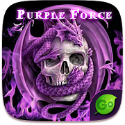 Purple Force GO Keyboard Theme  Icon