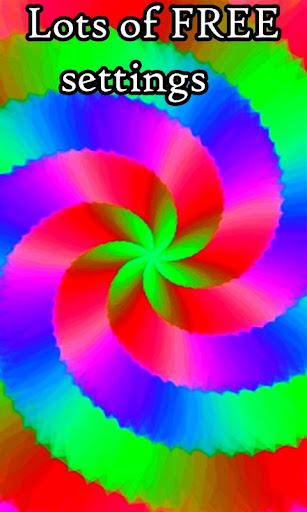 Screenshot of Hypnotic Mandala Wallpaper
