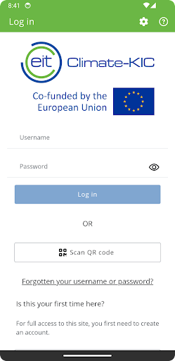 Android application Climate Learn screenshort