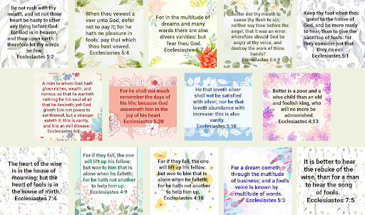 Bible Ecclesiastes Screen 2
