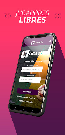 Android application Liga Total screenshort