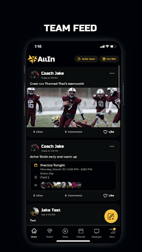 AllIn Team Sports Screen 3