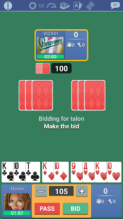 Game screenshot Thousand 1000 Online card game apk download