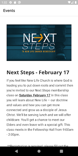 Android application New Life Church Louisville screenshort
