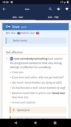 Từ điển Anh Anh and Anh Việt off