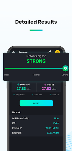 Speed Test & Wifi Analyzer screenshot 3