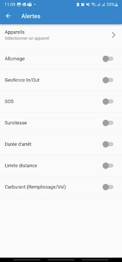 GPS TRACKER Screen 2