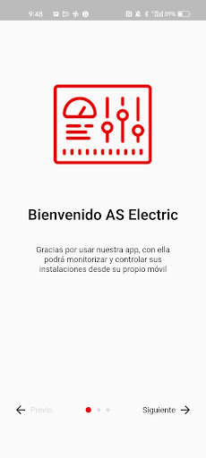 Android application AS Electric screenshort