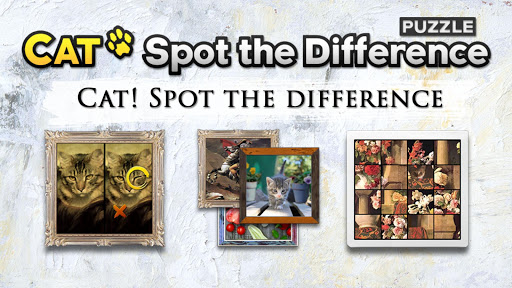 Android application Cat! Spot the difference screenshort