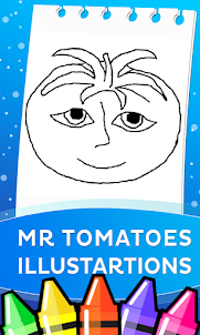 Mr Tomatoes Game Coloring