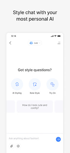 Screenshot of Acloset - AI Fashion Assistant