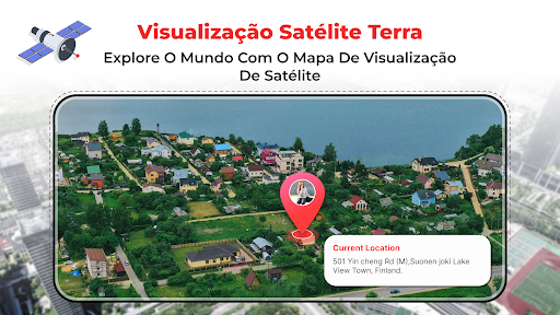 Visualização do aplicativo