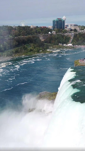 Android application waterfall moving wallpaper screenshort