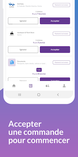 eDelivery Screen 2