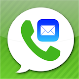MailFon free calls & email icon