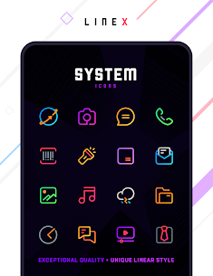 LineX Icon Pack APK Download free for Android 2