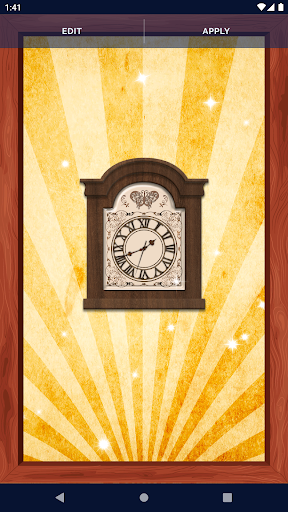 Analog Grandfather Clock Screen 3