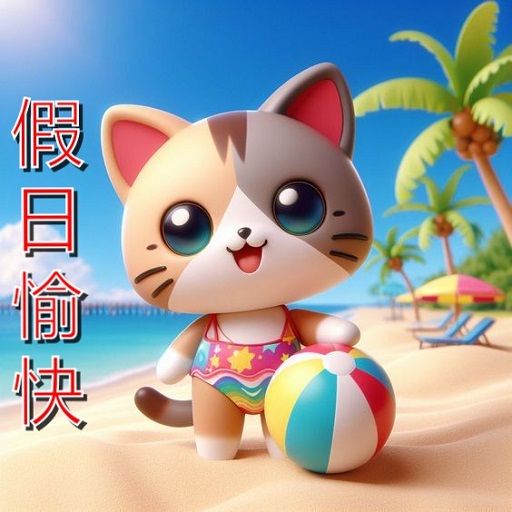 假日愉快 logo