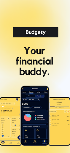 Android application Budgety screenshort