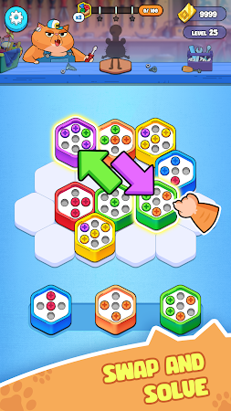 Game screenshot Hexa Screw: Color Sort mod apk