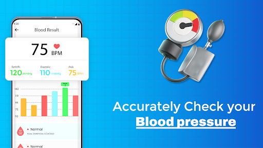 Blood Pressure Chart Monitor Screen 3