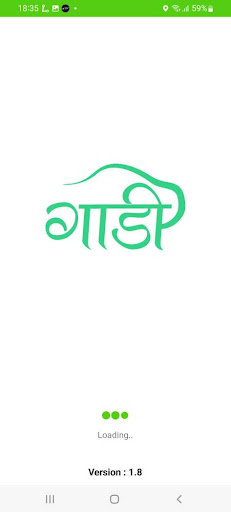 Android application Gaadi screenshort