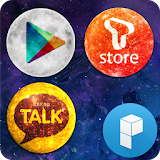 Planet Icons Launcher Theme icon