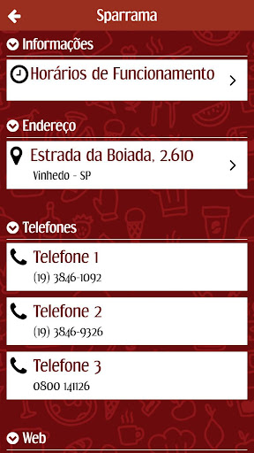 Pizzaria e Choperia Sparrama Screen 3