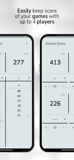 Android application Domino Score screenshort