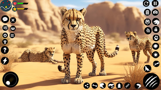 Wild Cheetah Family Simulator Screen 3