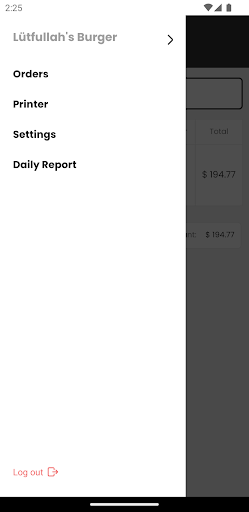 Android application RestaJet Alert screenshort