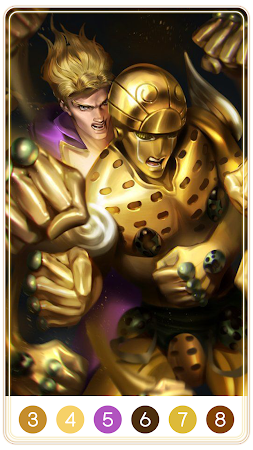 Game screenshot JOJO Color by Number apk download