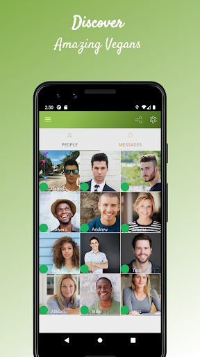 Android application Tendrils - Vegan Dating screenshort