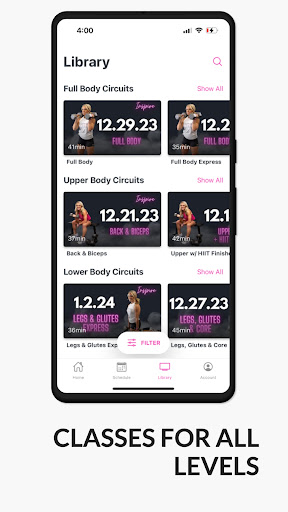 Inspire Fitness - Workout App Screenshot 4 - AppWisp.com