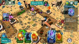Game screenshot Magic of Destiny: Hero Card TD apk download