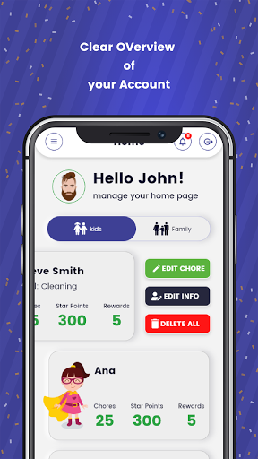 Pachira - Kids Chores and Rewards