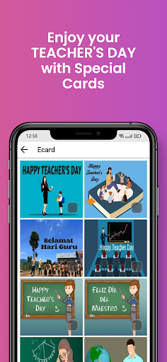 Teacher Day Greeting Cards Screen 2