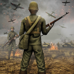 图标图片“d日第二次世界大战：ww2射击游戏3d”