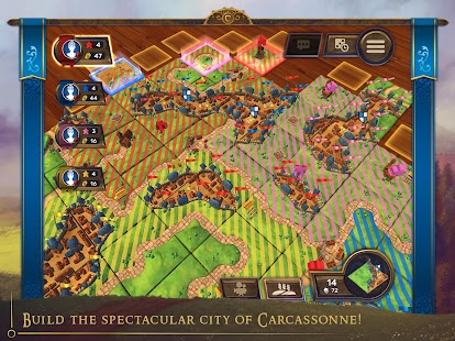 Schermata di Carcassonne: tessere e tattiche