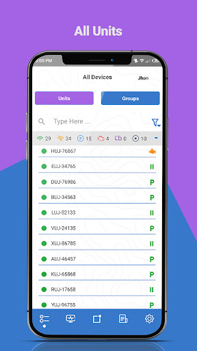 Android application GSHMAP screenshort