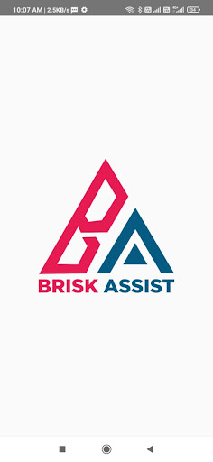 Android application Brisk Assist screenshort