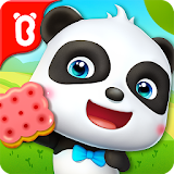 Baby Panda's Connect the Snacks - Educational Game icon