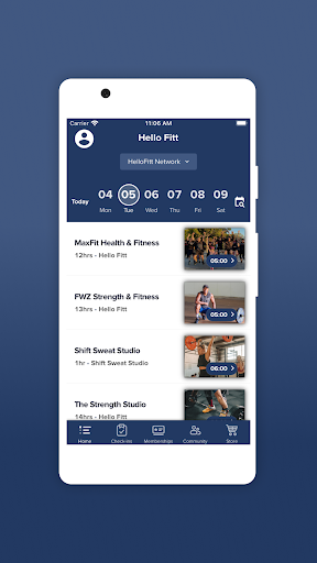 HelloFitt Gym Pass Screen 3